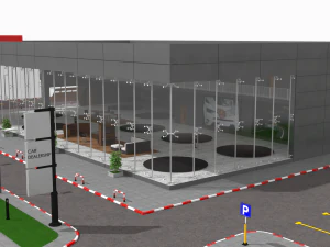 car showroom 3D Model