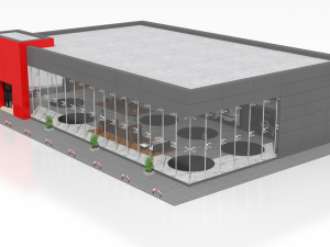 car showroom 3D Model