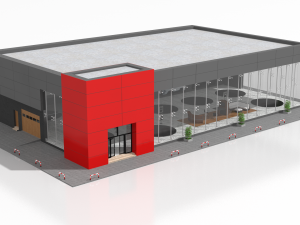 car showroom 3D Model