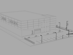 car showroom 3D Model