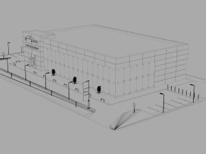 car showroom 3D Model