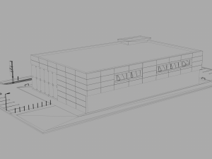 car showroom 3D Model