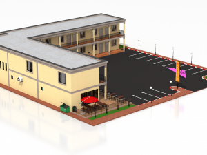 motel 3D Model