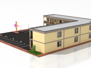 motel 3D Model