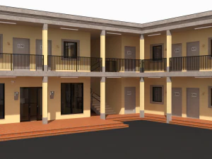 motel 3D Model