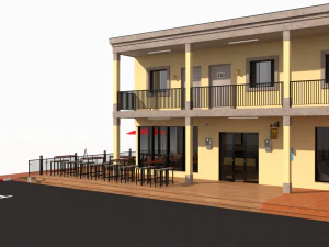 motel 3D Model