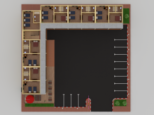 motel 3D Model