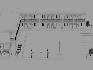 motel 3D Model