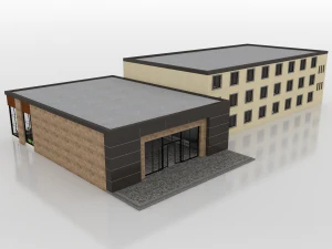 отель 3D Модель