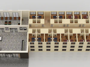 hotel 3D Model
