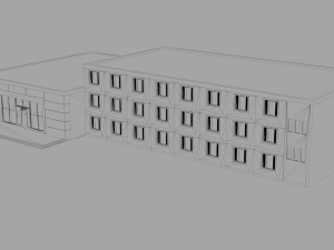 hotel 3D मॉडल
