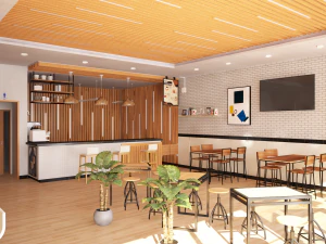 cafeteria 3D Model