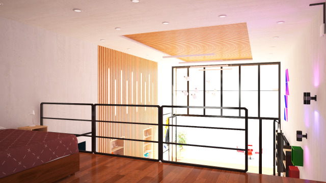 duplex house interior 3Dモデル .c4d .max .obj .3ds .fbx .stl .blend 