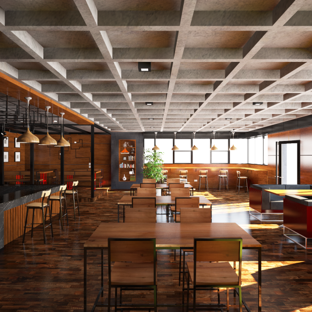 duplex house interior 3D Model .c4d .max .obj .3ds .fbx .stl .blend 