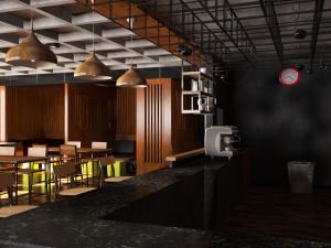 duplex house interior 3D Model