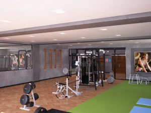 gym interior Modèle 3D