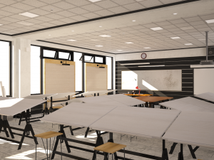 architecture design studio classroom 3D Model