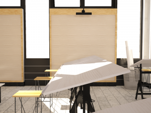 architecture design studio classroom 3D Model