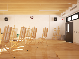 painting studio 3D Model