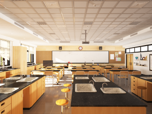 laboratory classroom 3D Model