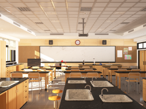 laboratory classroom 3D 模型