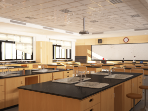 laboratory classroom 3D 模型