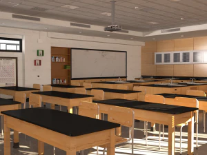 laboratory classroom 3D Model