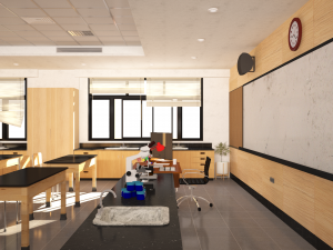 laboratory classroom 3D 模型