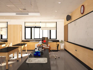 laboratory classroom 3D Model