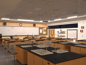 laboratory classroom 3D 模型