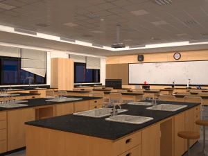laboratory classroom 3D Model