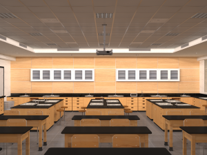 laboratory classroom 3D 模型