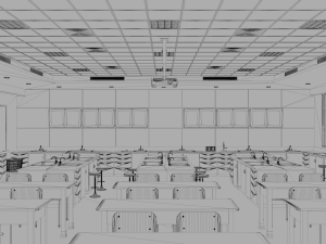 laboratory classroom 3D 模型