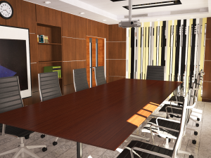 meeting room Modelo 3D