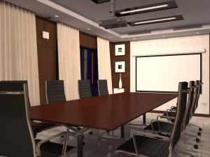 meeting room Modelo 3D
