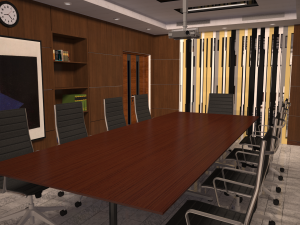 meeting room Modelo 3D