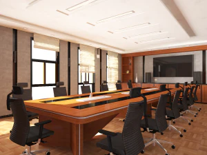 sala riunioni Modello 3D