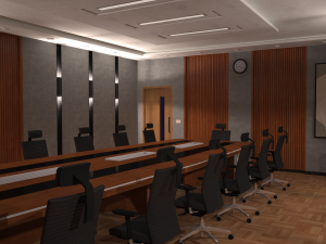 meeting room Modèle 3D