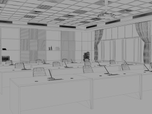 meeting room 3D Model