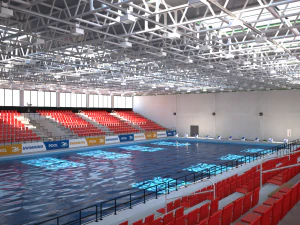 indoor swimming pool stadium 3D Model