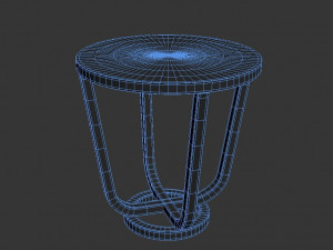 coffe table 3D मॉडल
