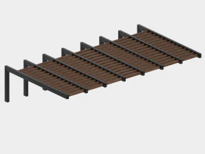Pergola Modello 3D