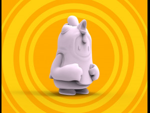 fallguys chicken 3D 프린트 모델