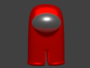 among us characters 3Dモデル