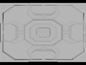 sci-fi planes - 9 pieces 3D Model