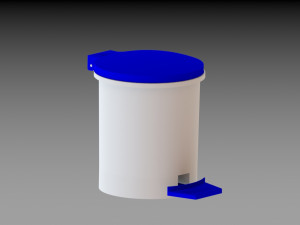 trash bin 3D प्रिंट मॉडल