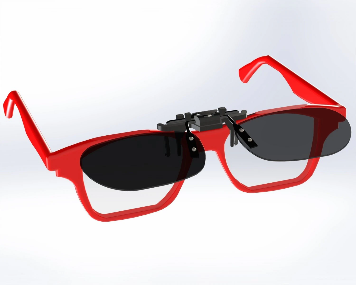 frameless sunglasses 3D Print Model .c4d .max .obj .3ds .fbx .stl .blend 