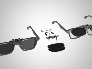 frameless sunglasses Modelo de Impressão 3D