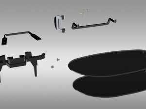frameless sunglasses Modelo de Impressão 3D