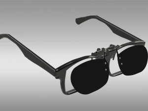 frameless sunglasses 3D Print Model